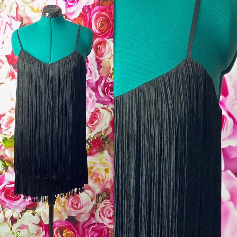 Black Fringe dress
